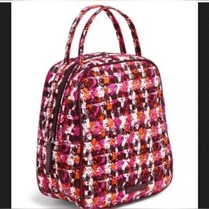 Vera Bradley Houndstooth Tweed Lunch Bunch Lunchbag NWT